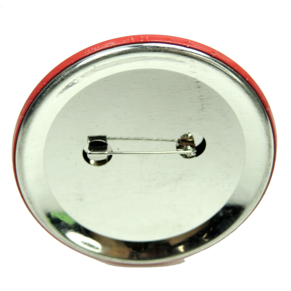 Avon Vive Como Un Jefe Button + Compact Pocket Mirror Set (Red)