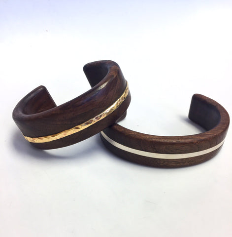 handmade wooden cuffs