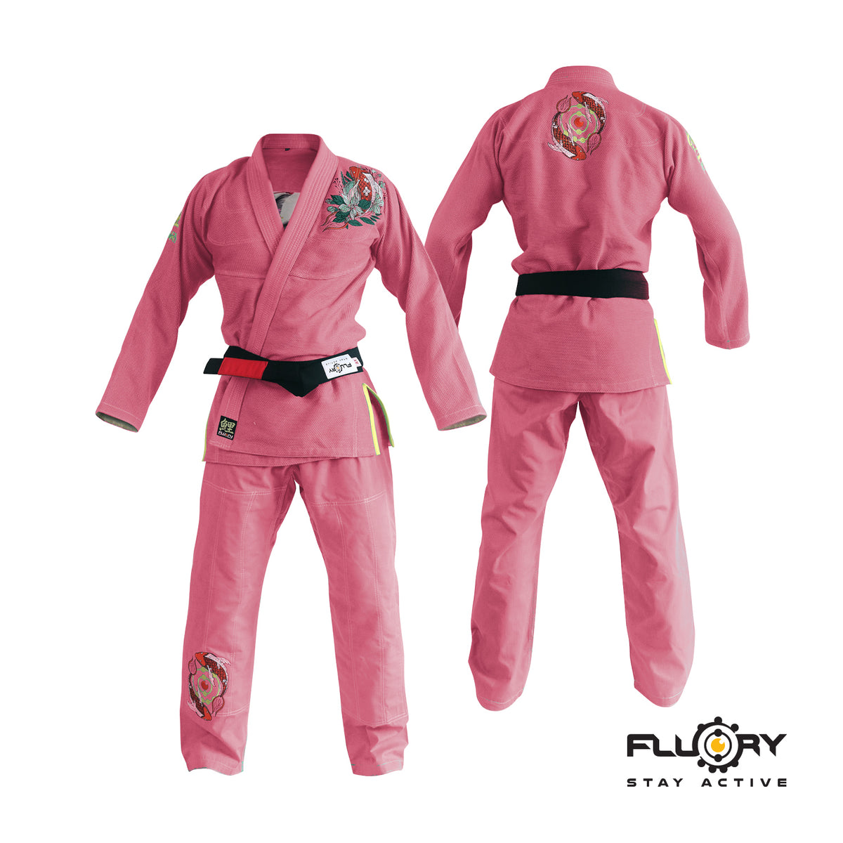 FLUORY Lightweight BJJ Gi,Brazilian Jiu Jitsu Uniform for Men