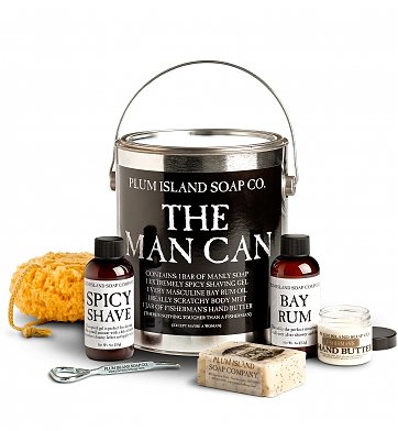 The Man Can: 100% Natural Skin Care Set for Men