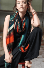 Load image into Gallery viewer, galaxy print scarf