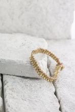 Load image into Gallery viewer, Orla gold reversible bracelet on tea rose