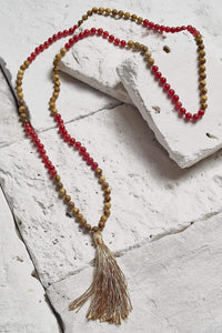 authentic mala bead necklace