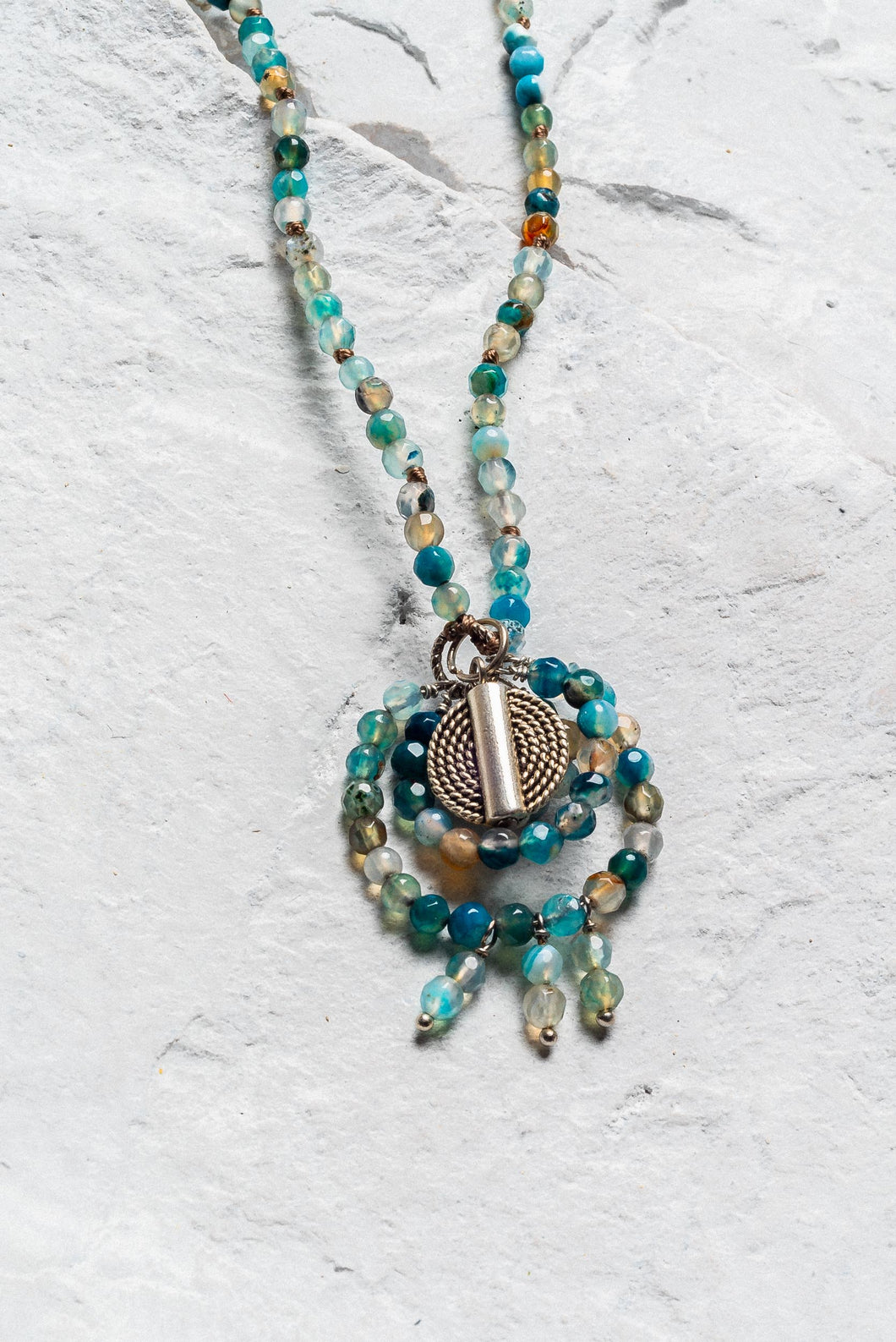 Tribe Necklace, Teal