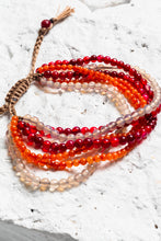 Load image into Gallery viewer, orange agate bracelet