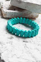 Load image into Gallery viewer, Turquoise stretch bracelet