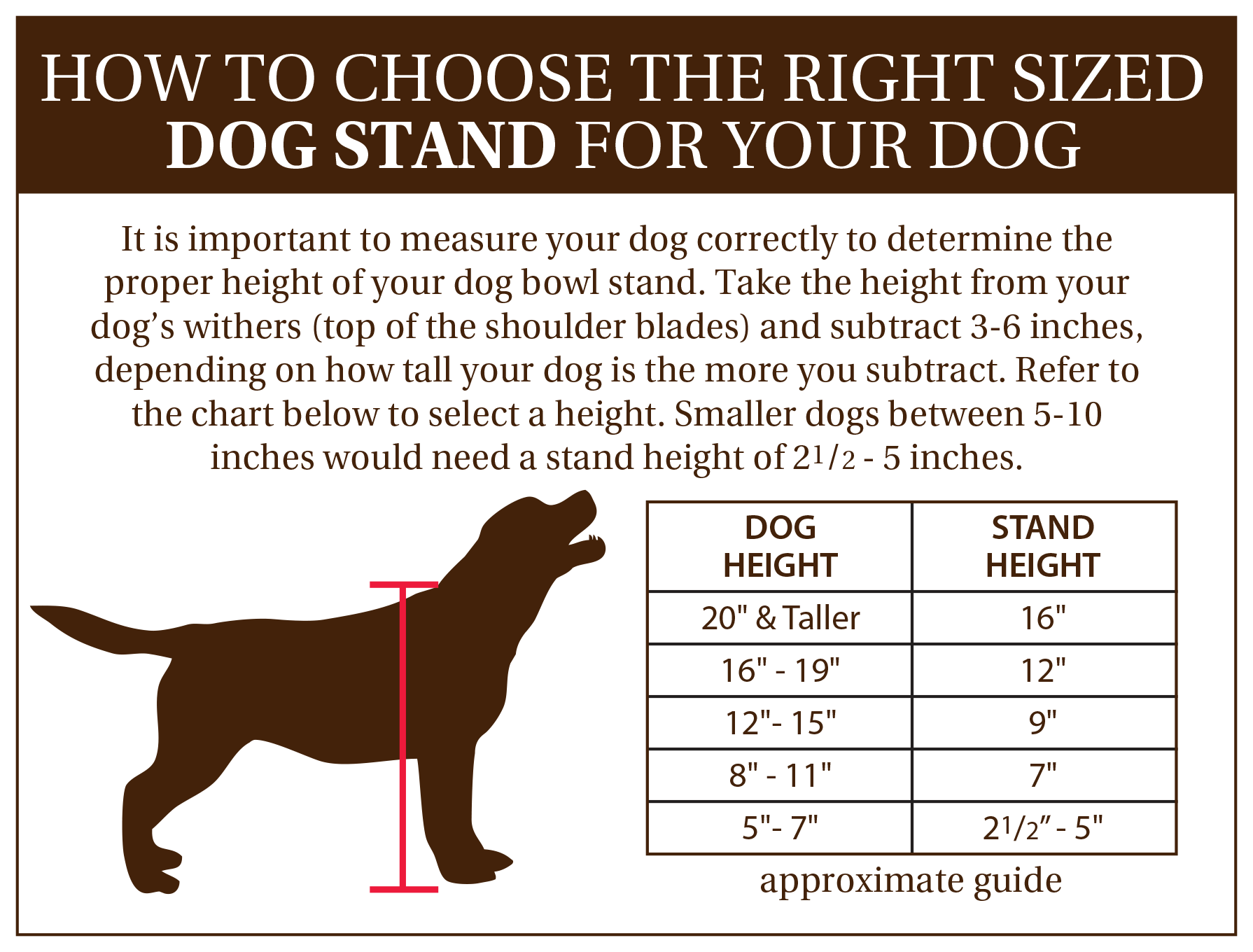 Madrock Design Size Guide