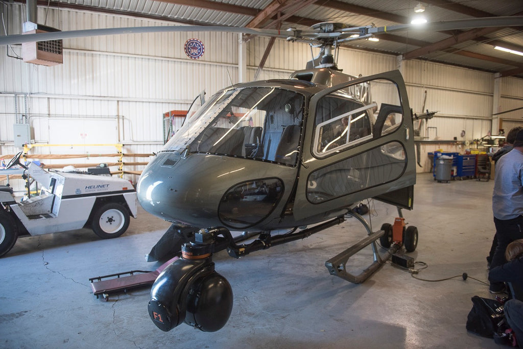 Shotover F1 mounted to N67TV helicopter