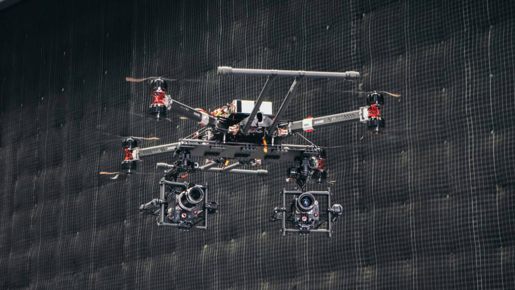 XM2 custom drone used on set of Pirates of the Caribbean