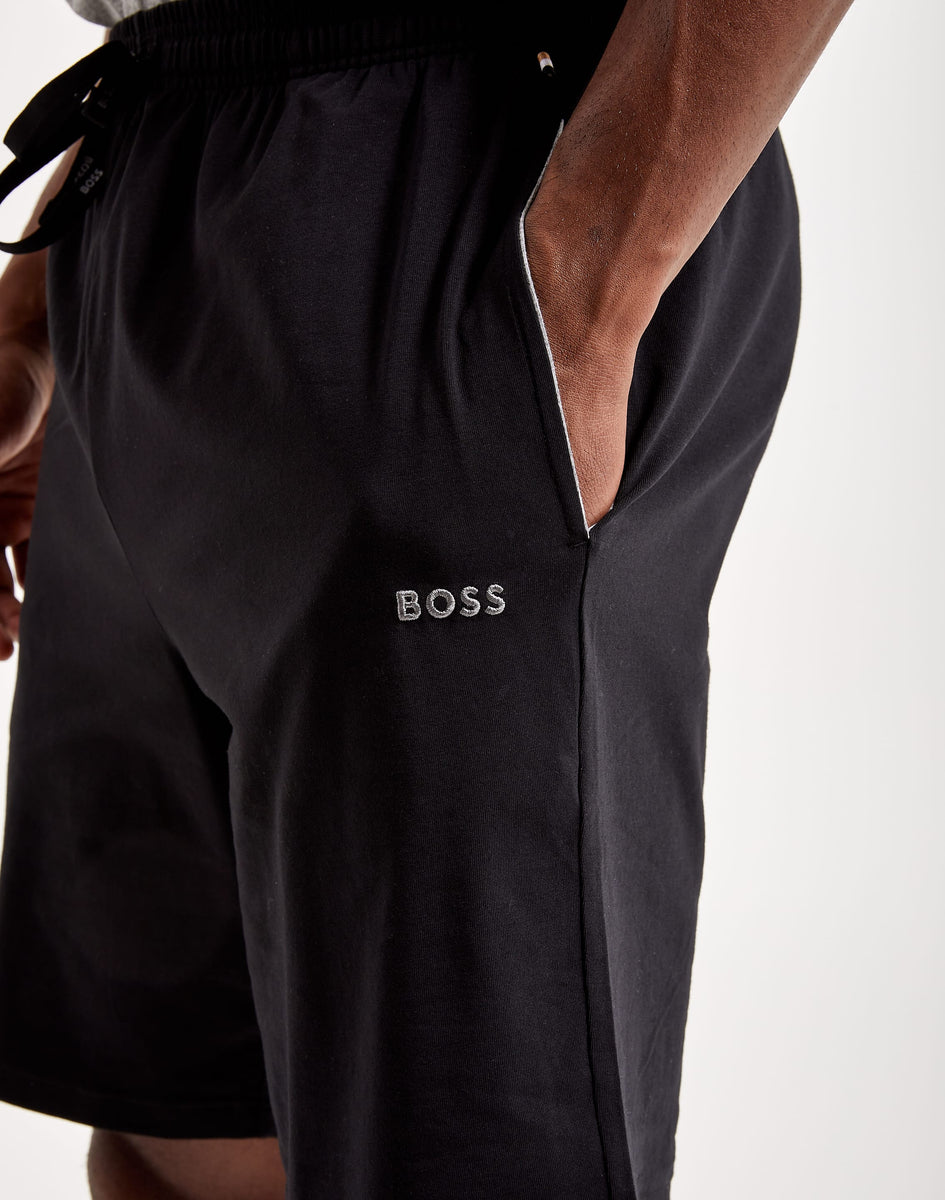 boss fleece shorts