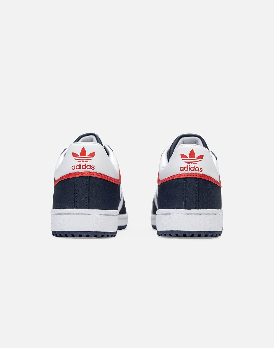 adidas top ten low white navy red