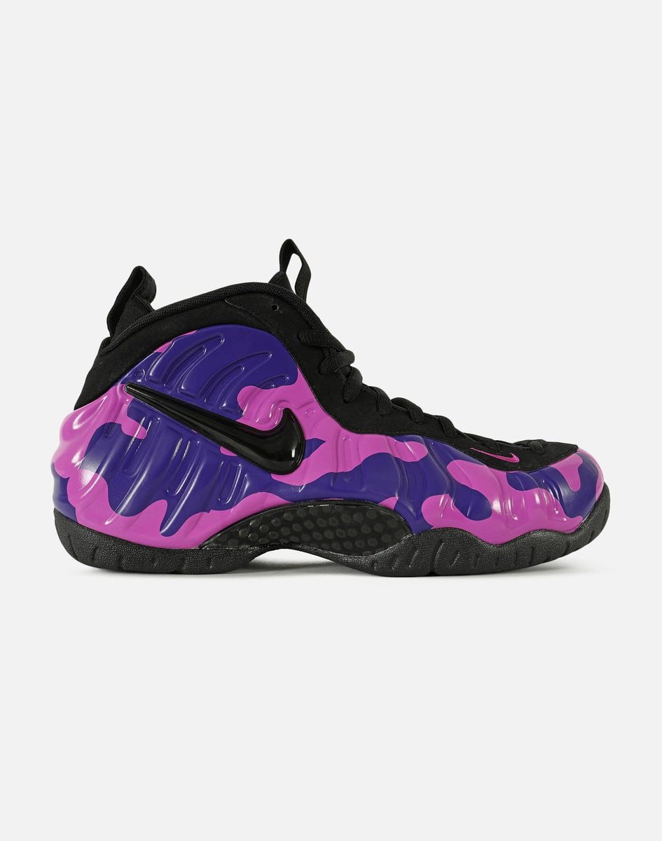 nike air foamposite purple