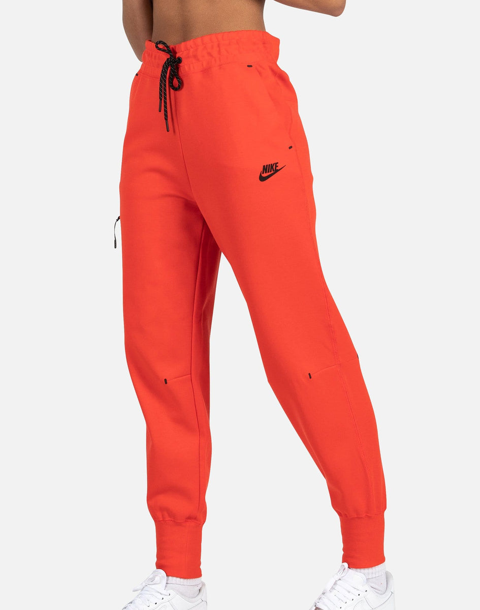 nike tech fleece joggers orange