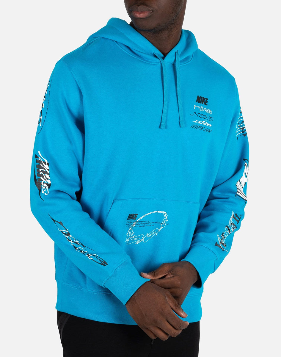 laser blue nike hoodie