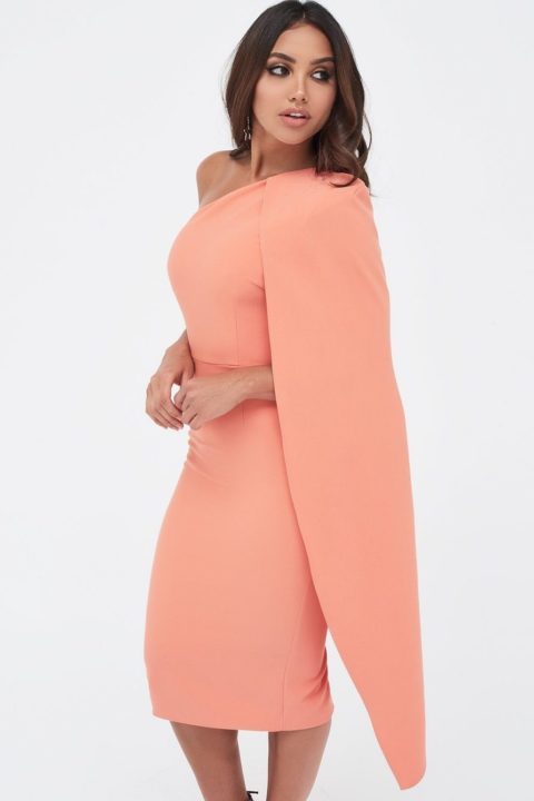 lavish alice coral dress