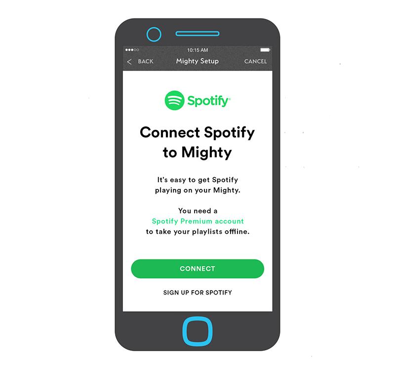 4. Sign into your Spotify account