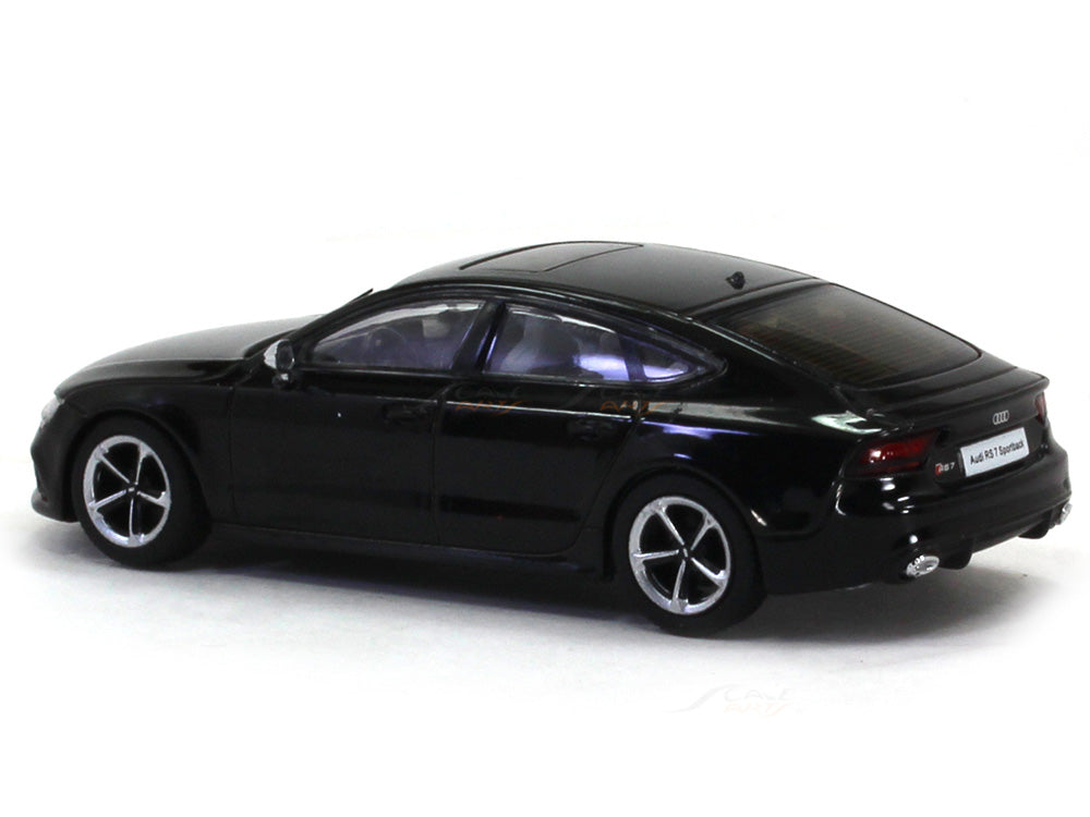 Audi RS7 Sportback black 1:64 GCD diecast scale miniature | Scale Arts India