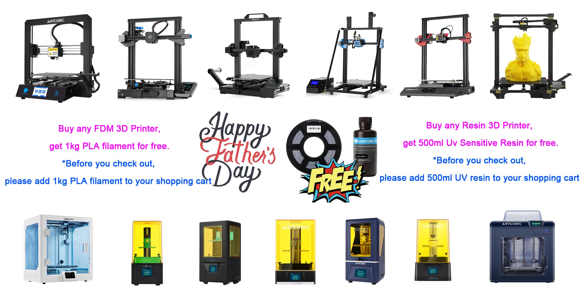 Happy father's day 3D Printer