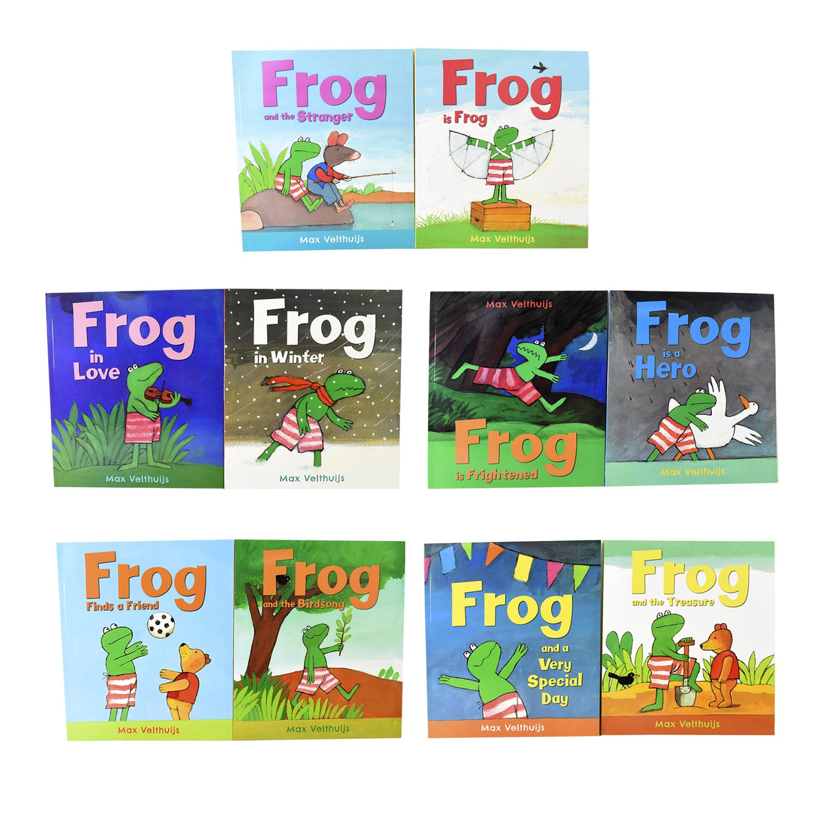 Openlijk wijsheid ontsmettingsmiddel Frog Series 10 Picture Books Children Collection Paperback Set By Max  Velthuijs | St Stephens Books