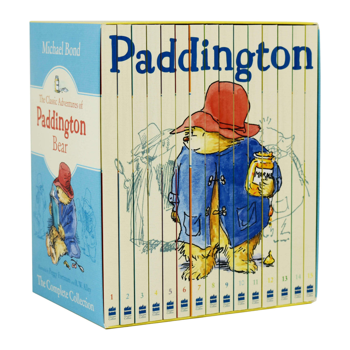 The Classic Adventures Of Paddington Bear 15 Books by Michael Bond