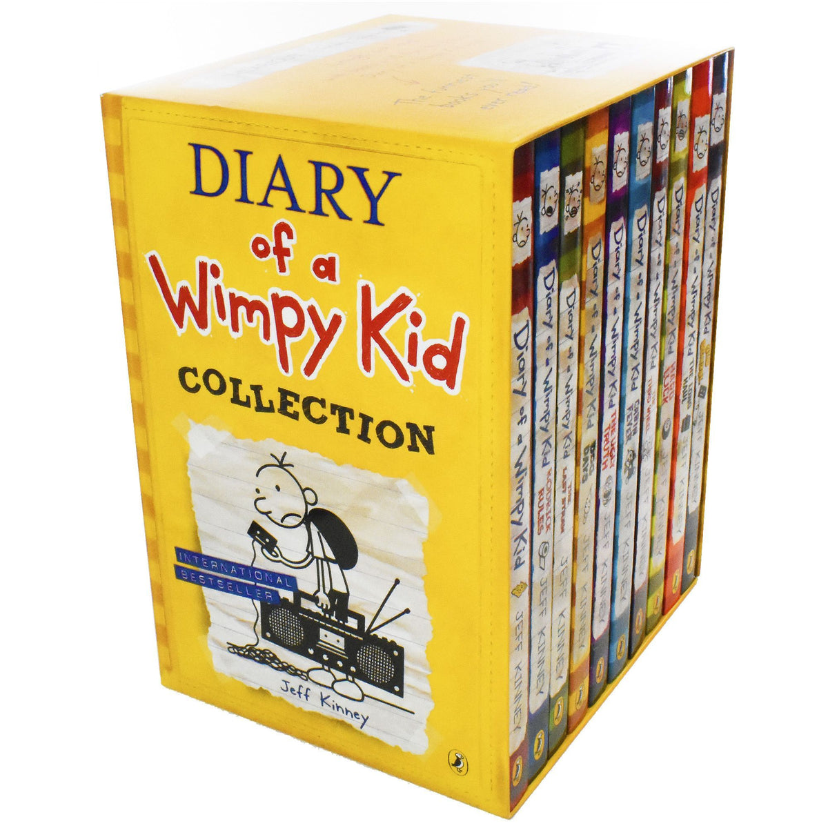 Diary Of Wimpy Kid Series 10 Books Children Collection Paperback By