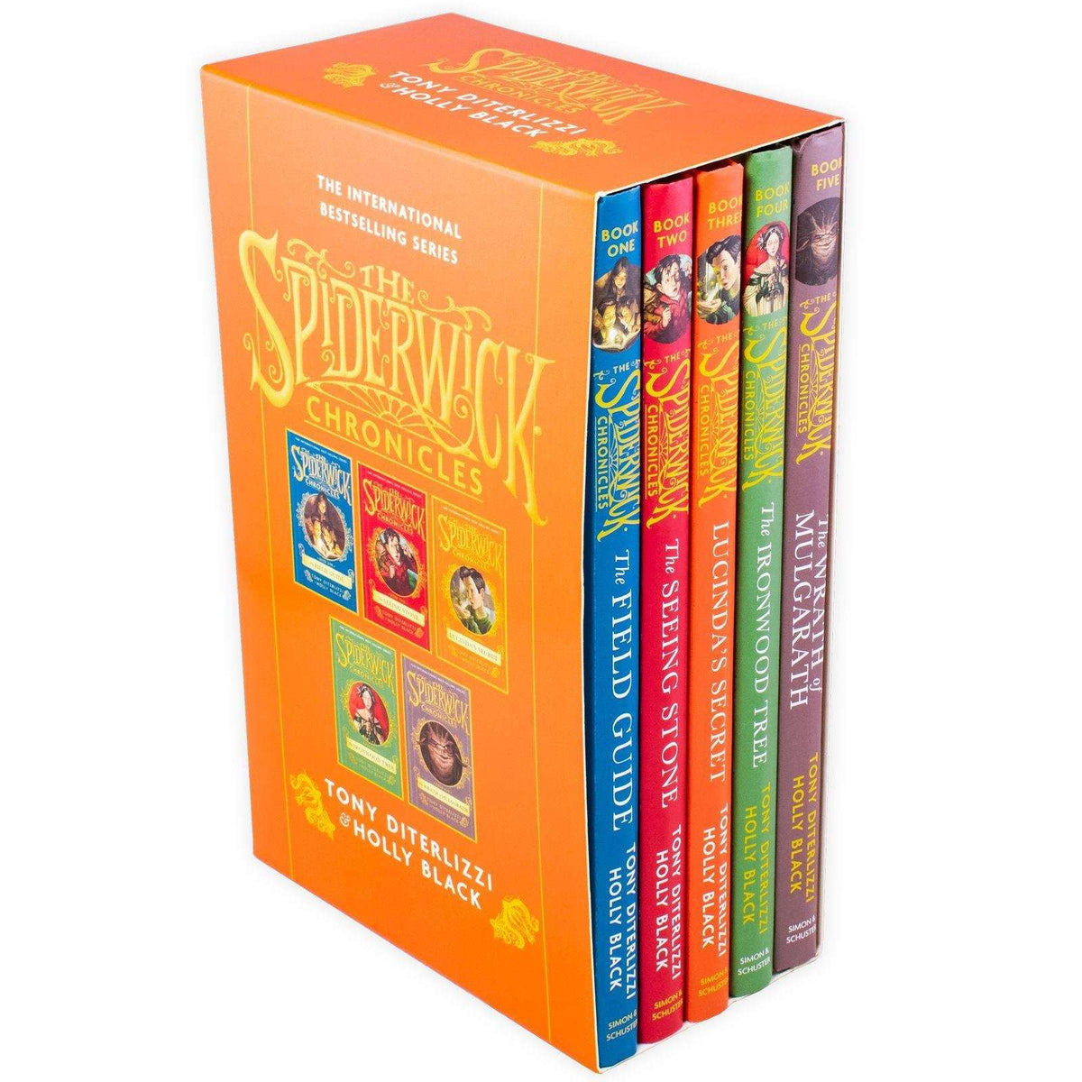 Spiderwick Chronicles 5 Books Children Collection Paperback By Tony