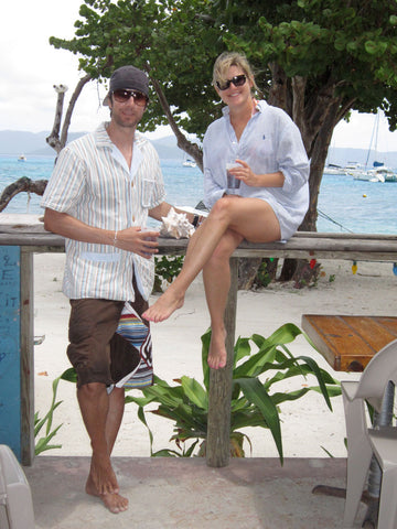 Kevin and Jenn on the Beach