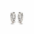 Load image into Gallery viewer, "Unite" Silver Hoop Earrings