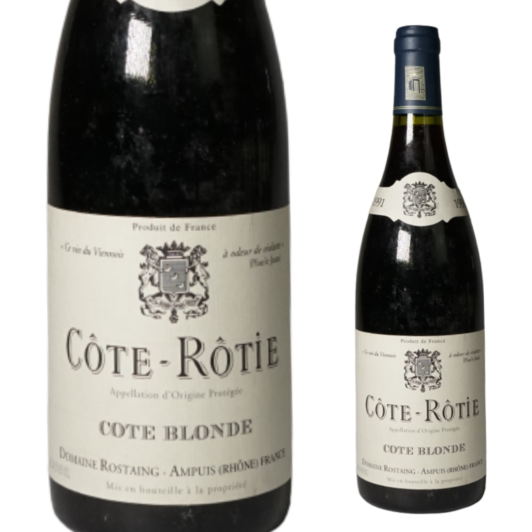 1991年 コート・ロティ コート・ブロンド ルネ・ロスタン/ 1991 Cote-Rotie Cote Blonde Domaine Ro