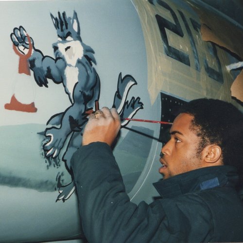 PELNYC - Pel painting VF-103 FLIR cat
