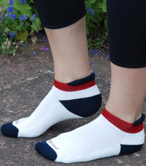 Alpacor heel tab trainer socks