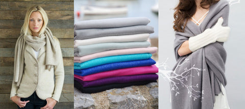 Cashmere accessories and how to care for your cashmere at Perilla