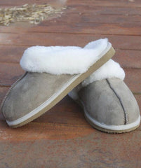Sheepskin Slip on Slippers for Children