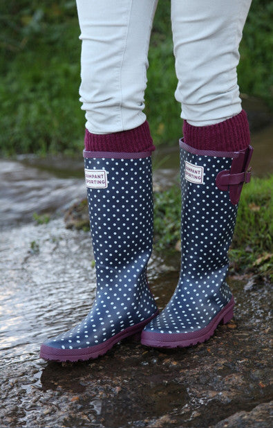 wellington boot socks