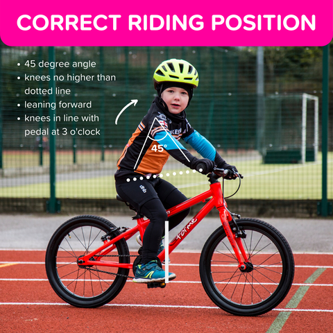 correct riding position