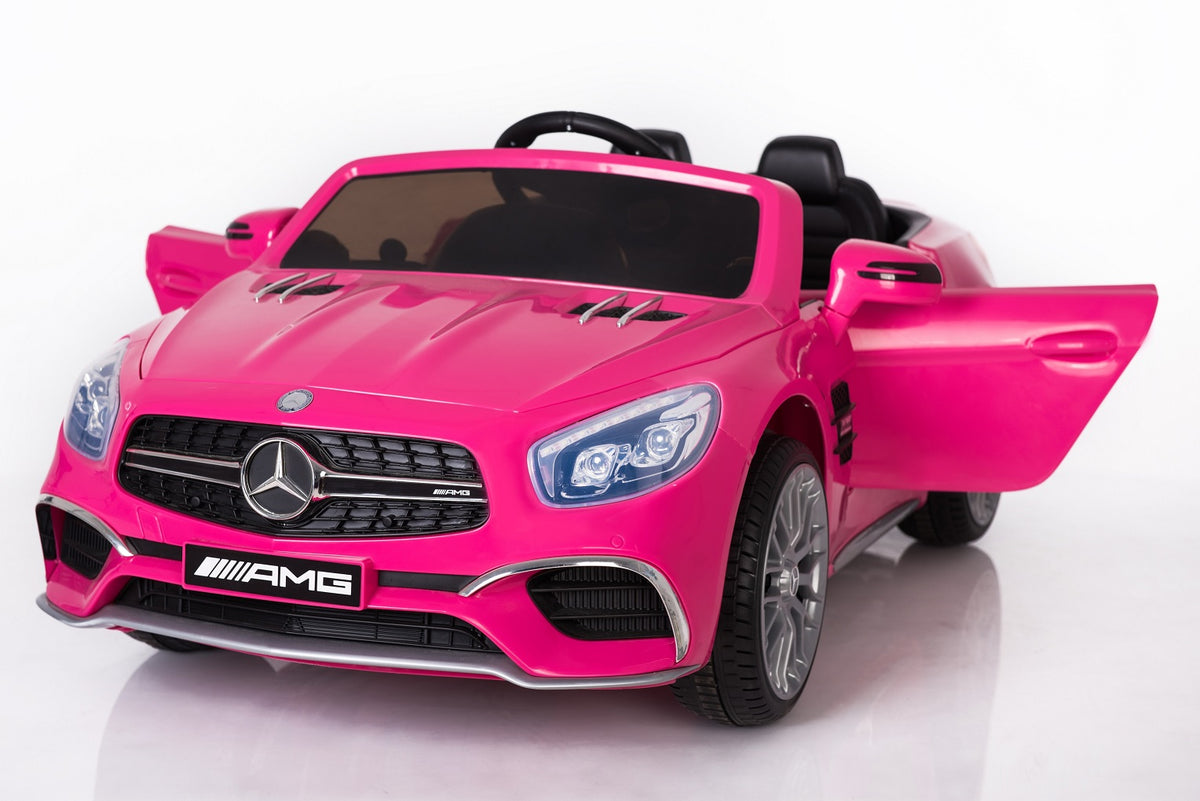 pink benz power wheel