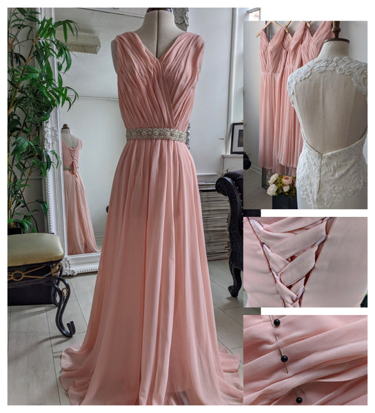 Custom made bridesmaid dresses made to order in our Birmingham based studio