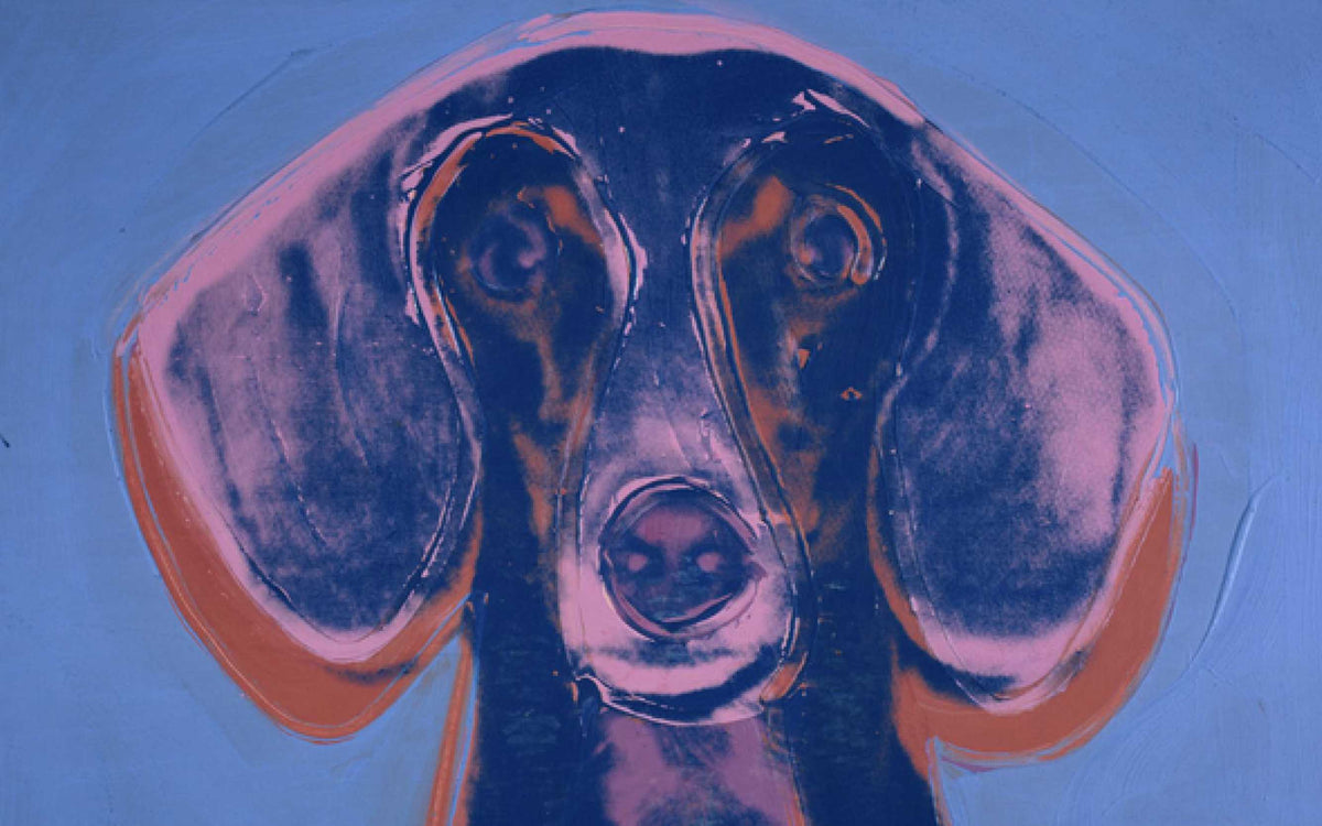 how many blue dog paintings are there