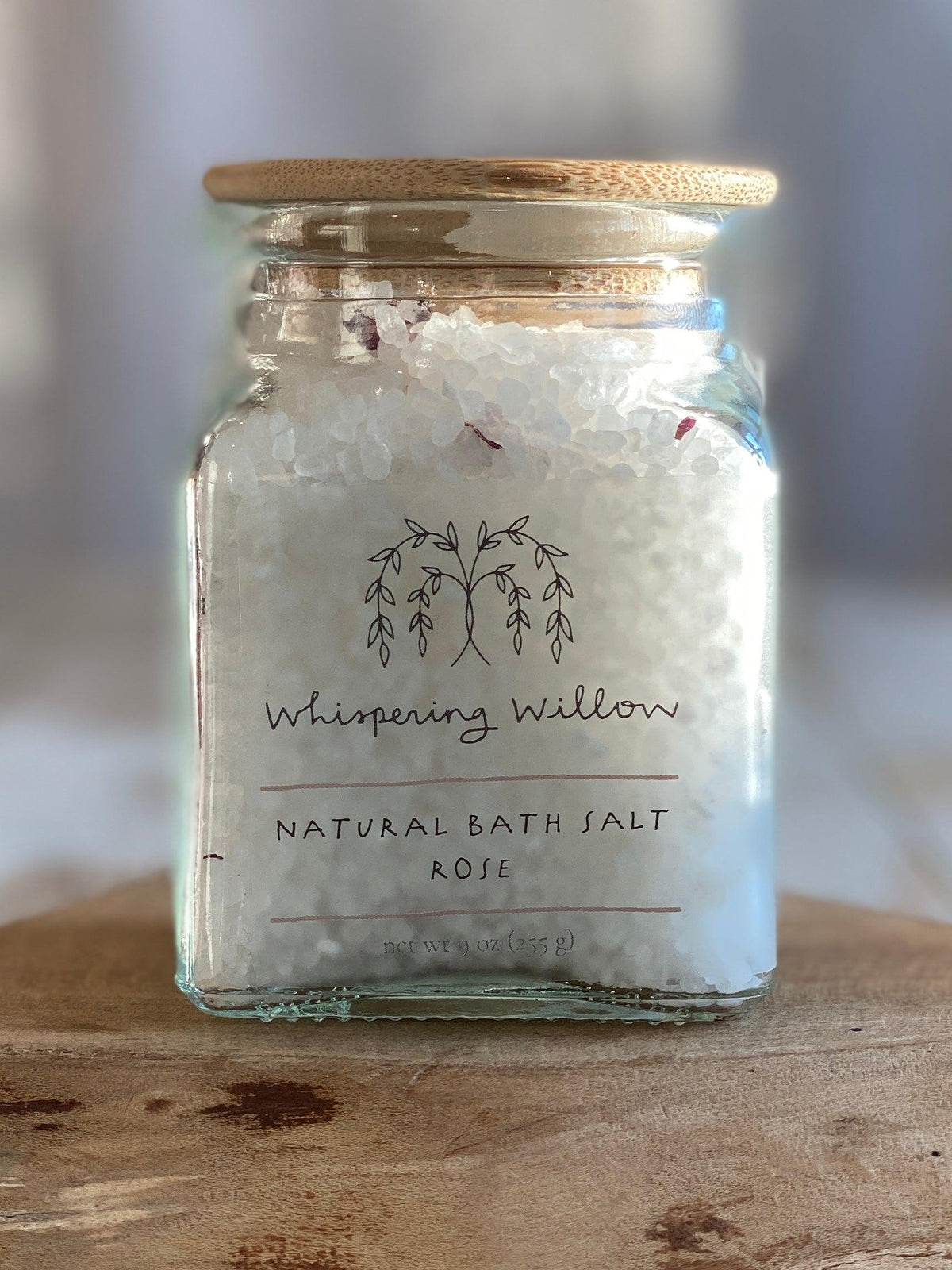 mini bath salt jars