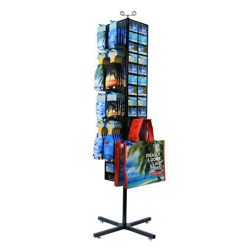 RACK: Tall Display rack with product