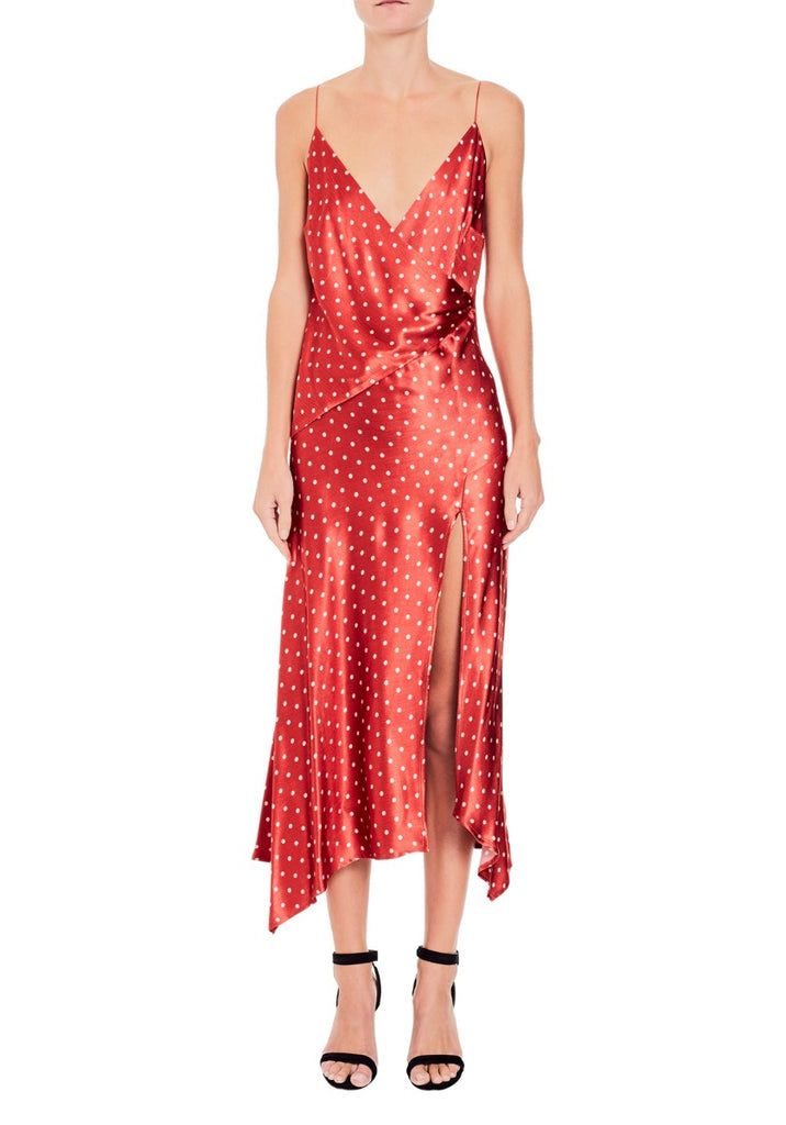 bec and bridge bonjour dress red