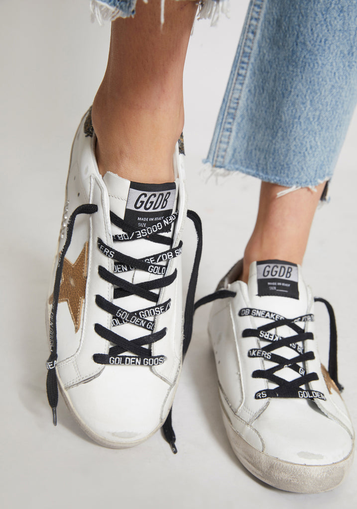 Superstar Sneakers White/Gold Coco 