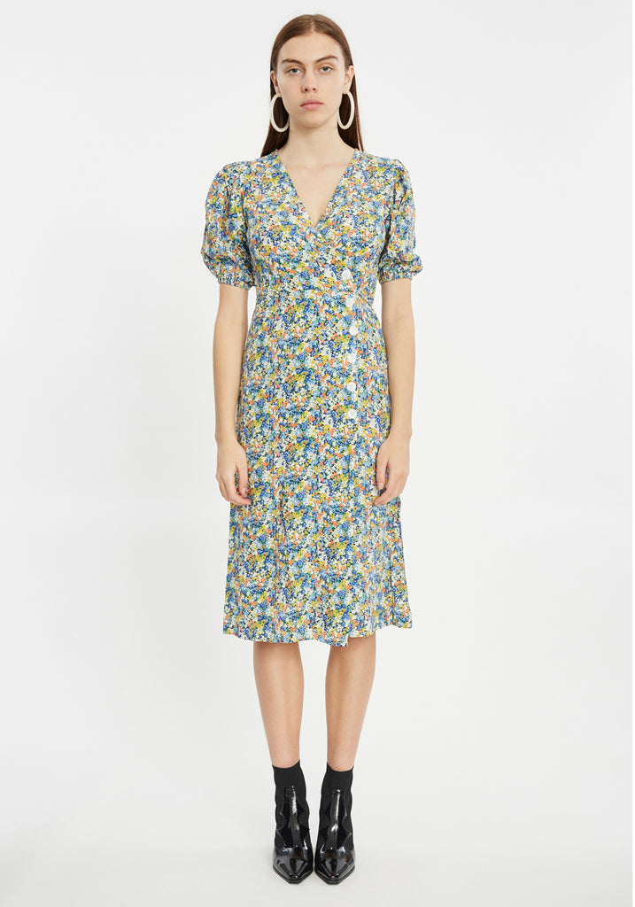 faithfull the brand marta midi dress