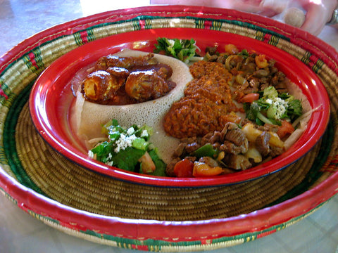 Vardeman, Kimberly. Taste of Ethiopia. 2 Oct. 2010. Flickr, https://www.flickr.com/photos/kimberlykv/5097664539/.