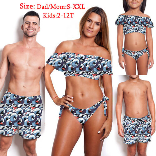 boy girl matching swimsuits