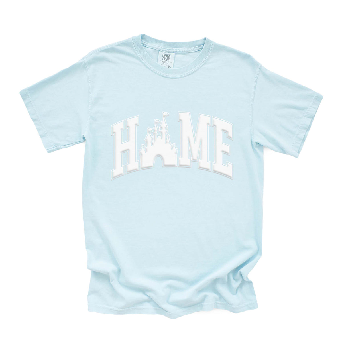 home-magic-kingdom-castle-puff-vinyl-t-shirt-chambray-m-4x