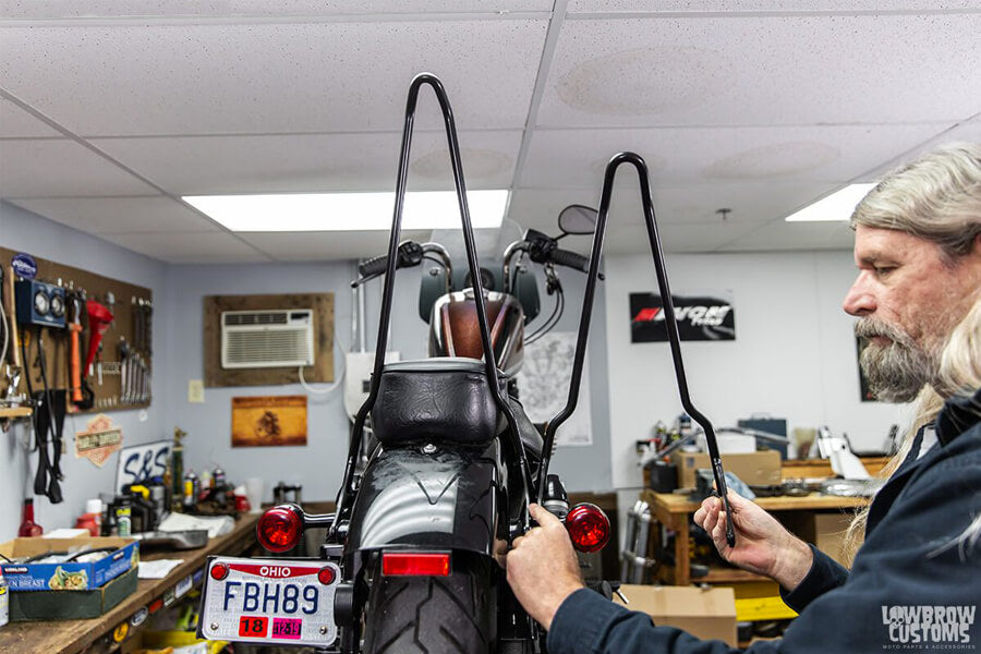 lowbrow sissy bar