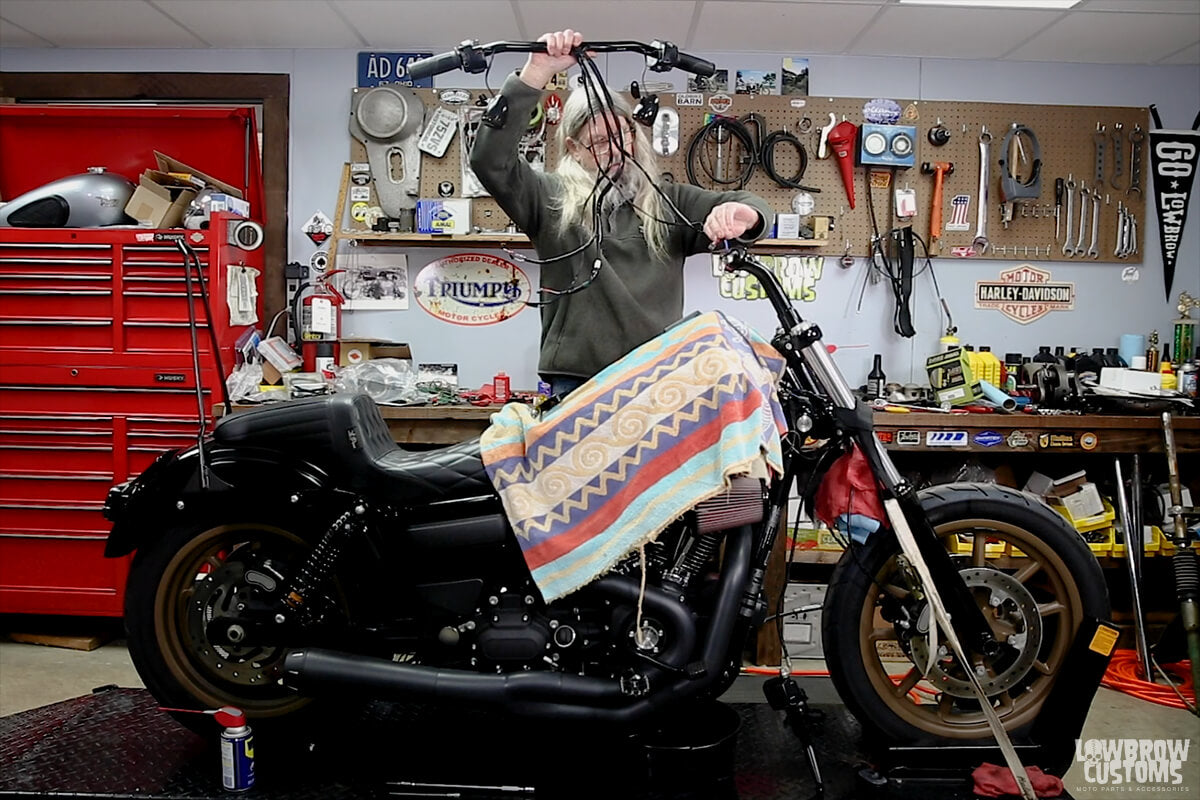How To Install Custom Throttle By Wire Handlebars Onto Your Harley Lowbrow Customs