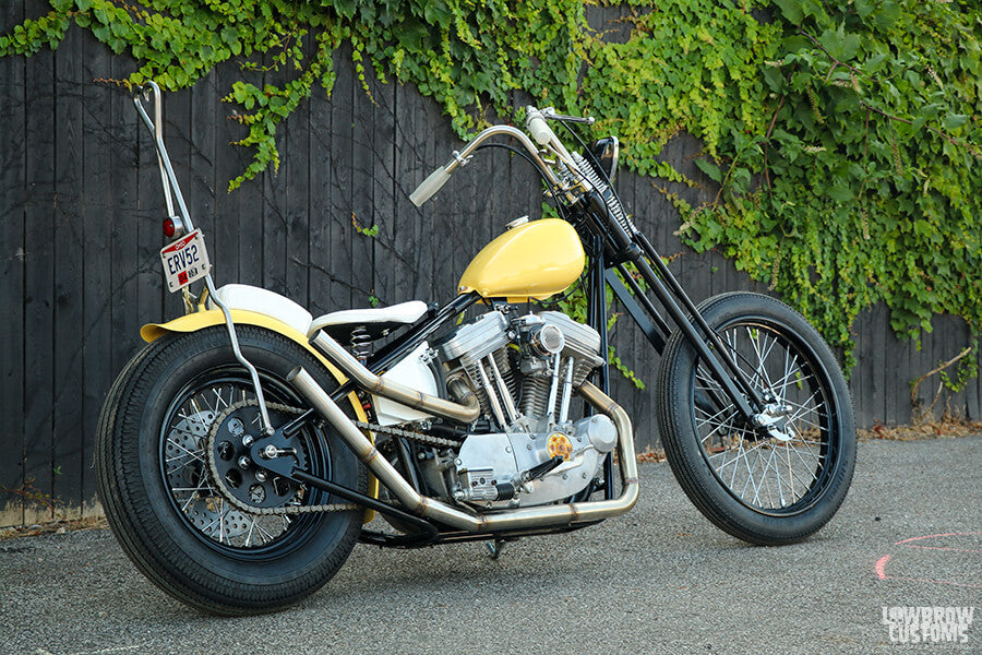 The first thing anyone who rides behind this bike will notice is heart shaped sissy bar.