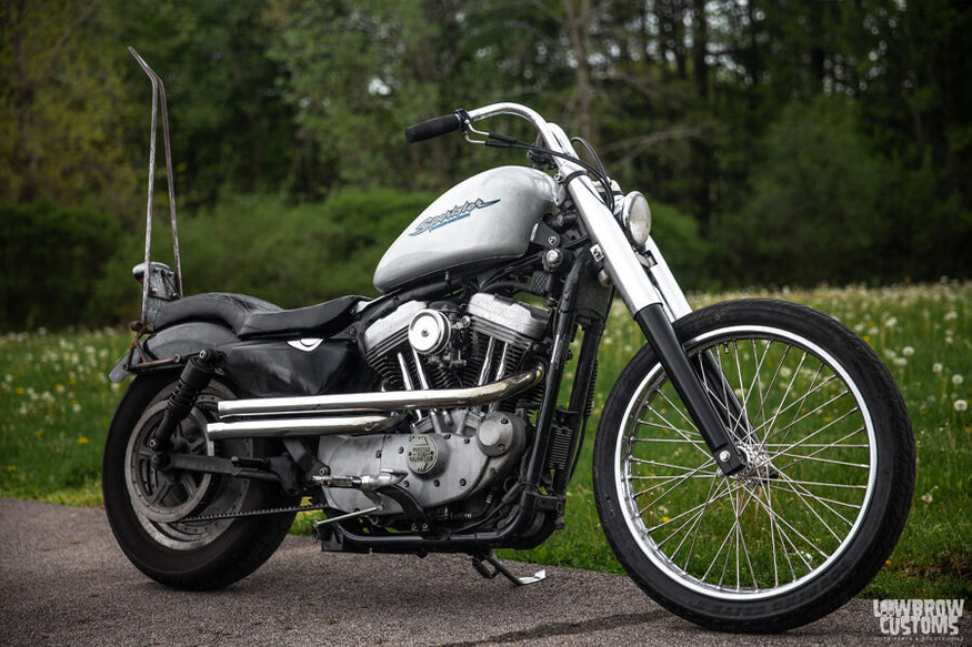 Lowbrow Customs 39mm Fork Shrouds on motorcycles-4